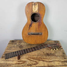 Load image into Gallery viewer, Brazilian Rosewood Parlor Guitar from the 1890's