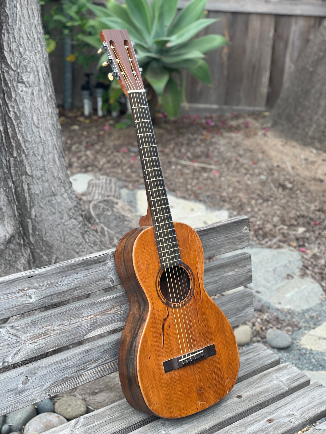 Brazilian Rosewood Parlor Guitar from the 1890's