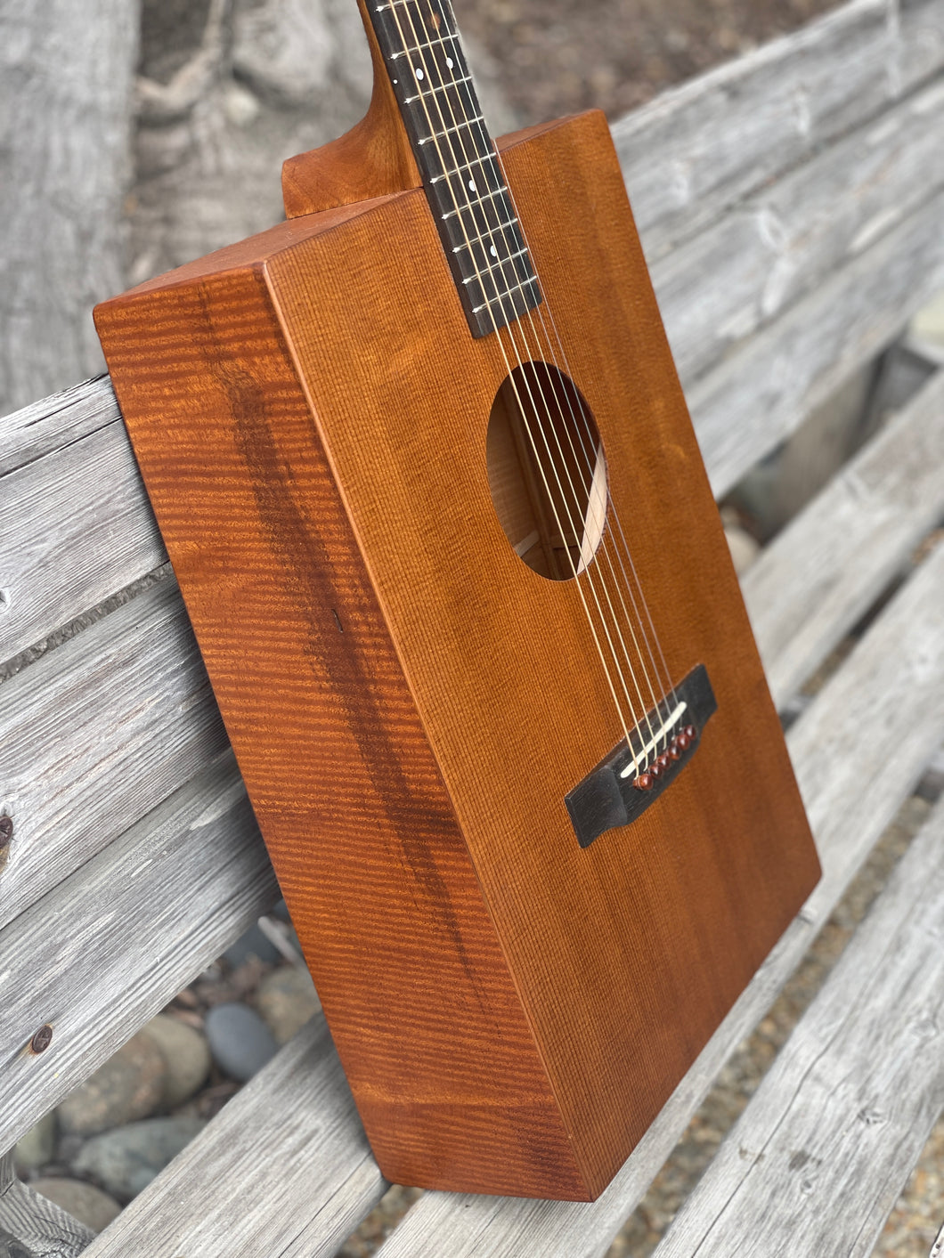 Flamed Mahogany with Torrified Sitka Spruce
